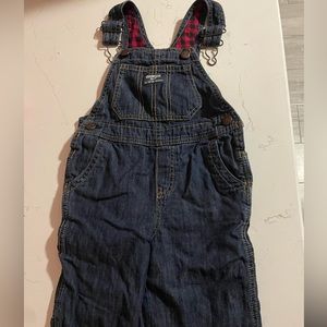 New without tags never worn but washed Oshkosh toddler boys 3T denim overalls